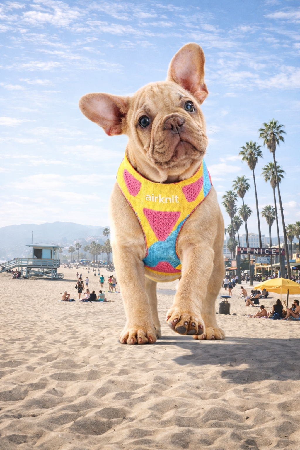 AirKnit™ Performance Popshock Harness — Breathable Knit Harness for Dogs & Cat