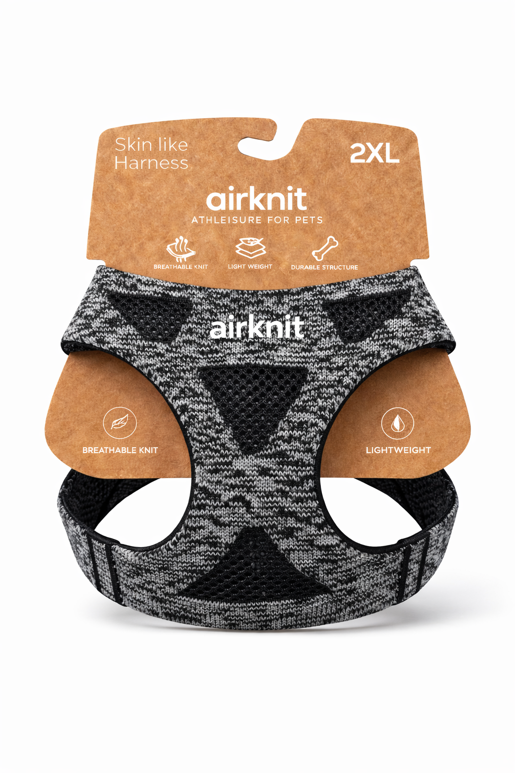AirKnit™ Stormi Performance Harness — Breathable Knit Harness for Dogs & Cats