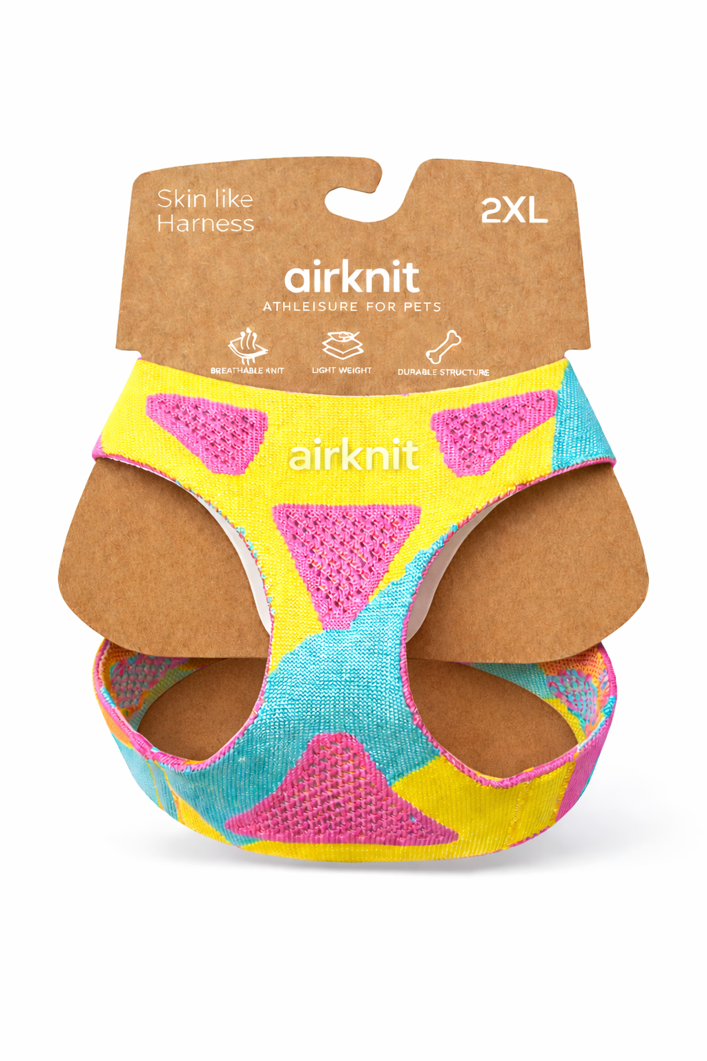 AirKnit™ Performance Popshock Harness — Breathable Knit Harness for Dogs & Cat